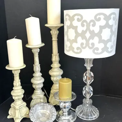 Lamp With Candleholder/Candlestick Variety: 6pcs