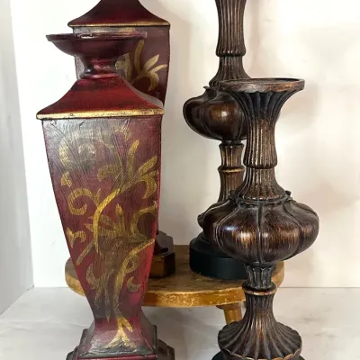 Pillar Style Candleholders