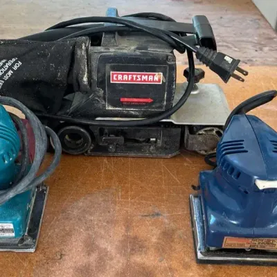 Hand Held Sander Trio
