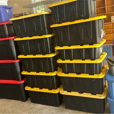 Craftsman, Member’s Mark, And Sterilite Storage Totes