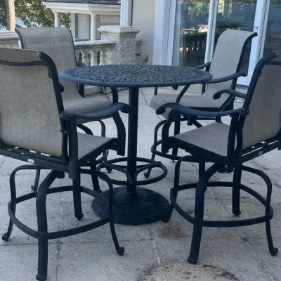 Summerset Casual  Outdoor Bar Stool & Table Set