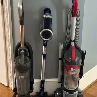 Three Vacumn Cleaners