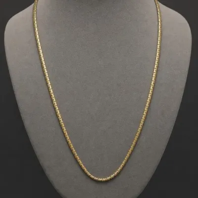 Gold-Tone Chain Necklace
