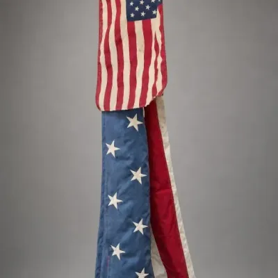 American Flag Bunting With Stars and Stripes