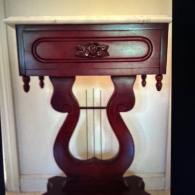Vintage Kimball Empire Style side table