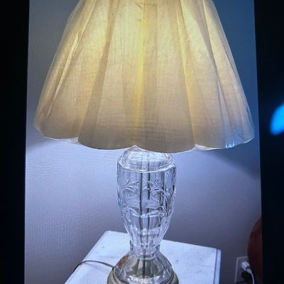 Anna Hutte Lead Crystal lamp