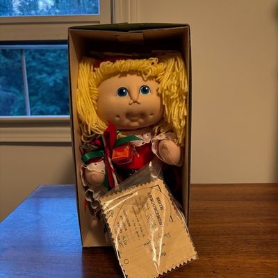 Cabbage Patch doll Christmas decoration