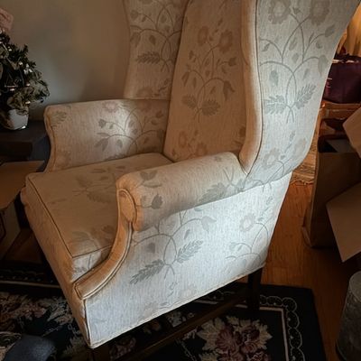 Vintage Wing Back Chair