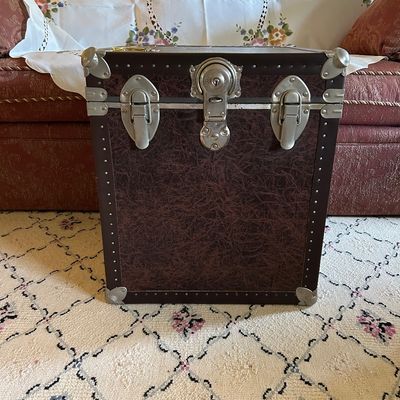 Vintage Leather trunk