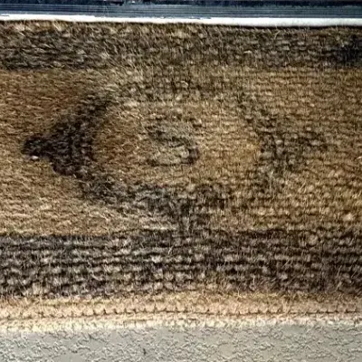 Frontgate Monogrammed “S” Coco Mat