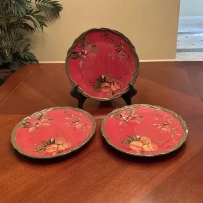 Tracy Porter Octavia Hill Collection Dinner Plates (Set Of 3)