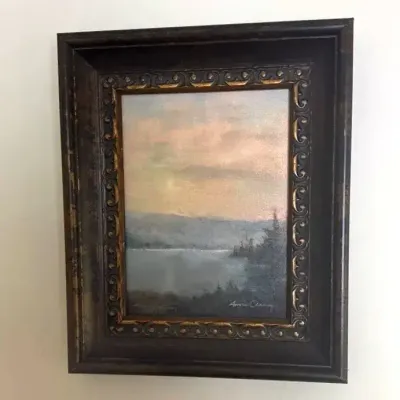 Original Art Framed Signed And Numbered Angie Carney