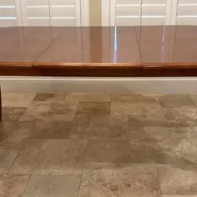 Bassett Solid Wood Brown Table