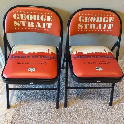 GEORGE STRAIT concert seats from NFR Las Vegas 2019 *Upstairs*