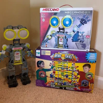 Mine Shaft & Meccano G15 Personal Robot 