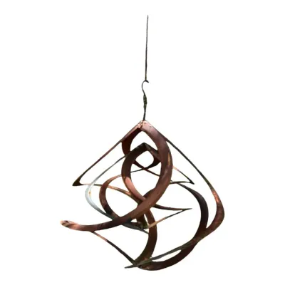 Cosmix Triple Helix Copper Wind Spinner