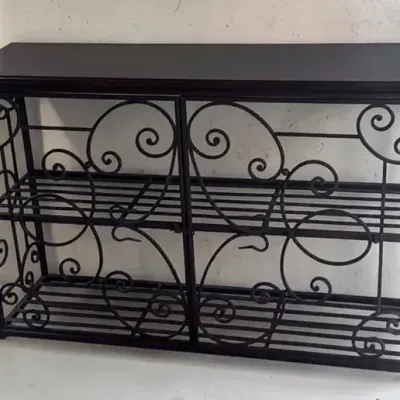 Ballard Designs D'Aurey Console Metal Table *upstairs*
