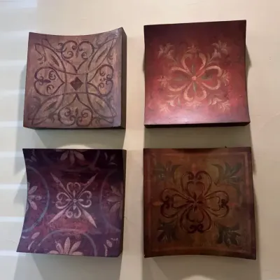 Tuscan style wall decor - 4 piece 