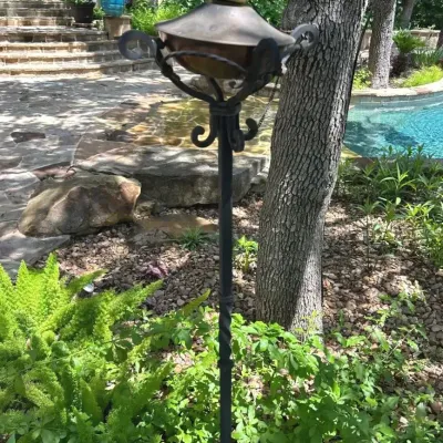 Frontgate Regent Copper Torches, Set Of 5 - Lot 1