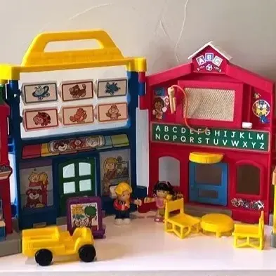 Fisher-Price Little People “Learn About Town” Folding Interactive Toy
