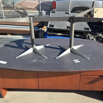 2704 office desk and conference table