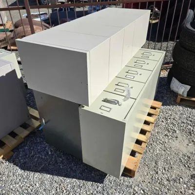 2754 3 office file cabinets