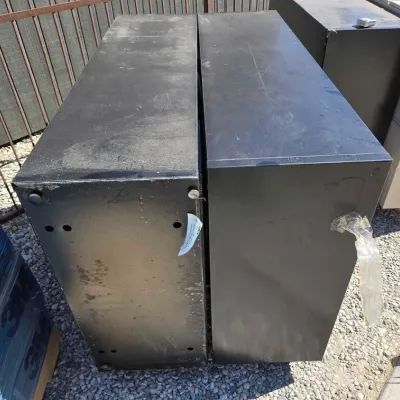 2762 2 large file cabinets