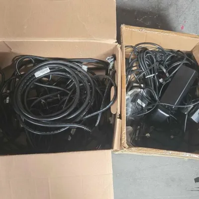 2524 2 boxes of networking power cables
