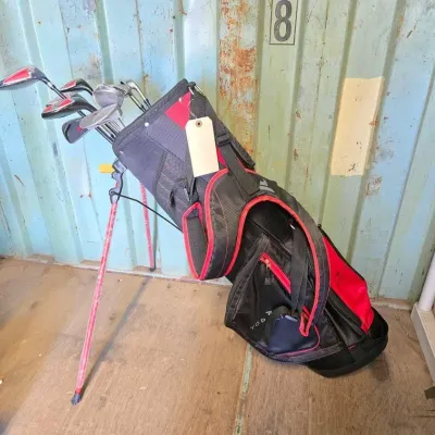 3040 top flite golf clubs and golf bag