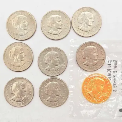 1604 9 1979 1999 susan b anthony dollars