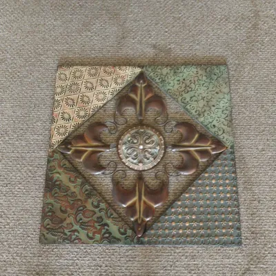 Sale Photo Thumbnail #36: 13X51 24SQ. METAL WALL ART AND TWO PICTURES