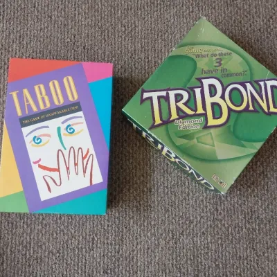 Sale Photo Thumbnail #53: TABOO-TRIBOND-DOMINOES-MORE