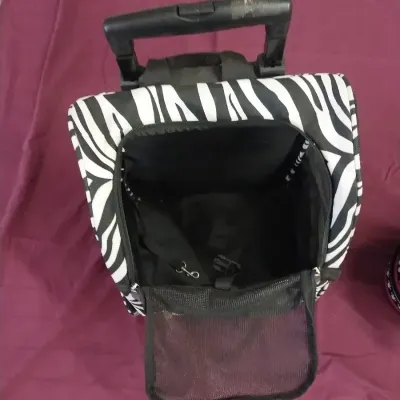 Sale Photo Thumbnail #8: LONG HANDLE ROLLING PET CARRIER