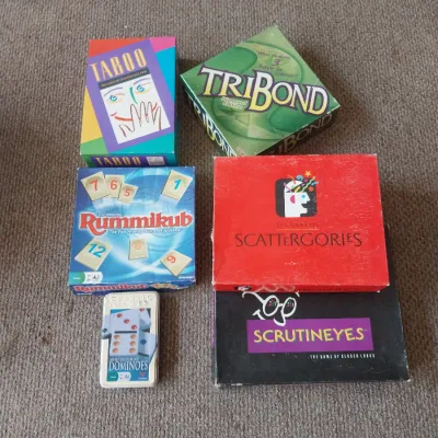Sale Photo Thumbnail #51: TABOO-TRIBOND-DOMINOES-MORE