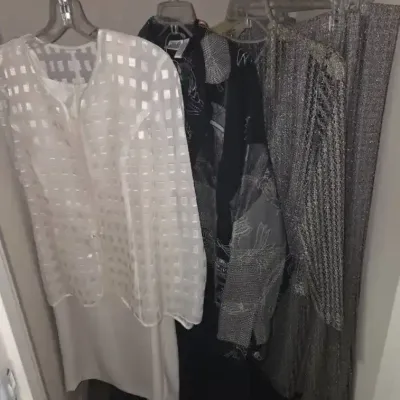 Women’s Dressy Clothing Lot, 6-Piece Collection, R&M Richards, Chico’s & 3-Piece Evening Set