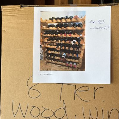 72 bottle wine rack
