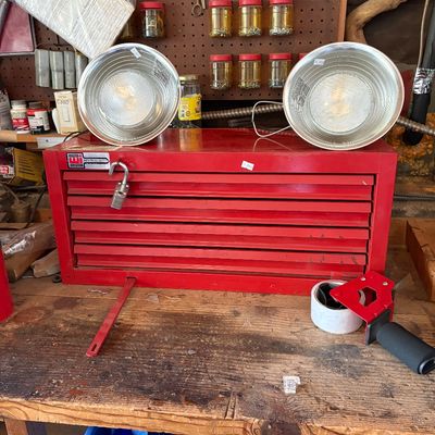 Tool box work lights
