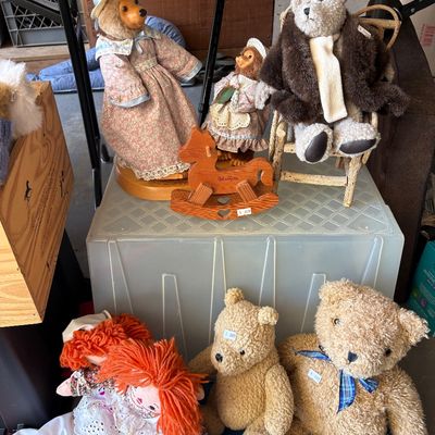 Raggedy Anne&Andy, toy bears