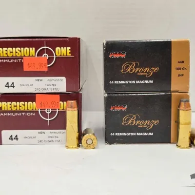 Sale Photo Thumbnail #241: 1256 150 rounds of 44 mag ammo