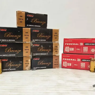 1365 450 rounds of 40 s w ammunition