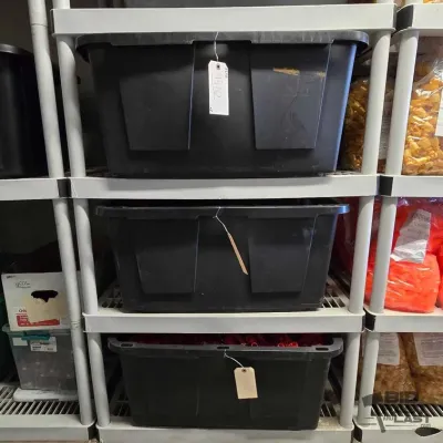 4510 3 bins of used 12ga shotshells