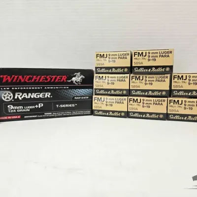 1337 450 rounds 9mm luger ammunition