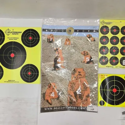 Sale Photo Thumbnail #316: 1900 splatterburst targets