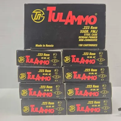 1402 260 rounds of 223 rem ammunition