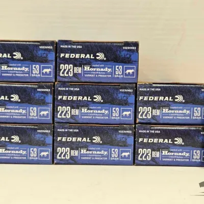 Sale Photo Thumbnail #254: 1282 160 rounds of 223 rem ammo