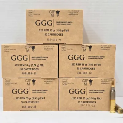 Sale Photo Thumbnail #246: 1266 500 rounds of 223 rem ammo