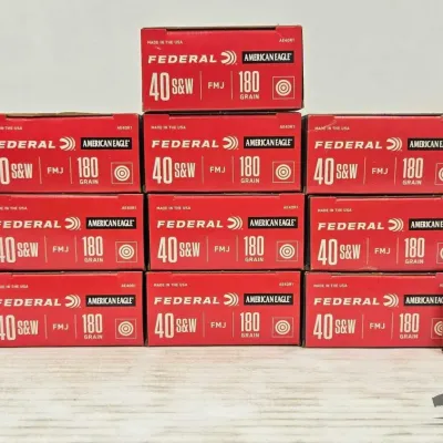 1377 500 rounds of 40 s w ammunition