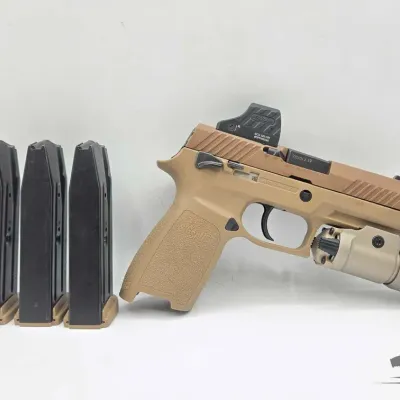 Sale Photo Thumbnail #42: 246 sig sauer p320 m18 9mm semi auto pistol
