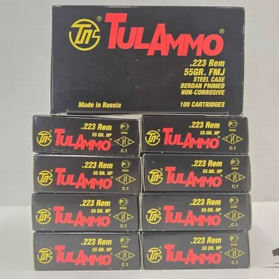1400 260 rounds of 223 rem ammunition