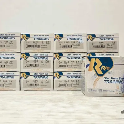 1391 325 rounds of 12 gauge training ammunition